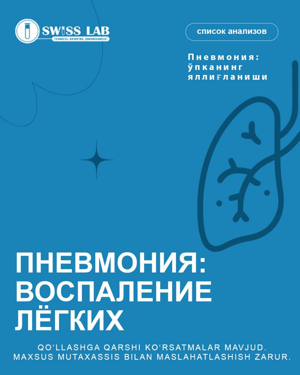 Пневмония: воспаление легких